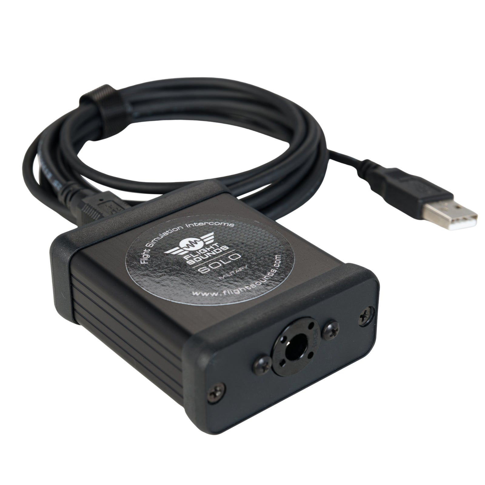 Flights Sound Solo Military Aviation Headset USB Adapter